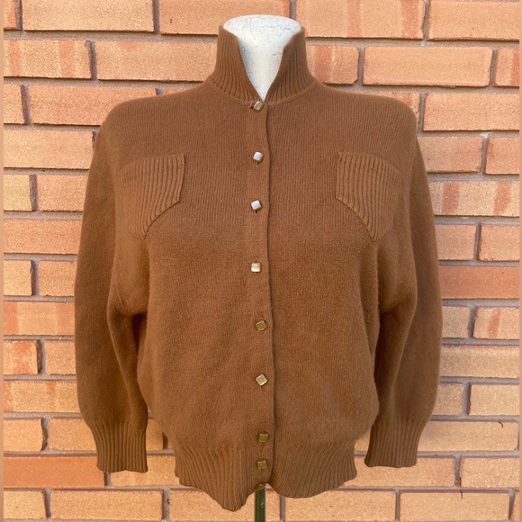 Vintage Connaught Cashmere Cardigan Sweater - Picture 2 of 15